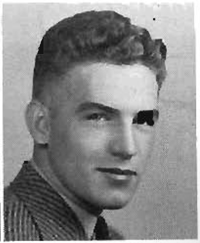 Cropped 1941 Western freshman portrait associated with the Robert Carey yearbook entry